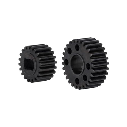 Steel 28/20T Portal Gear Set 4Pcs for 1/10 RC Crawler Vanquish VS4-10 Phoenix F10 Portal Axle
