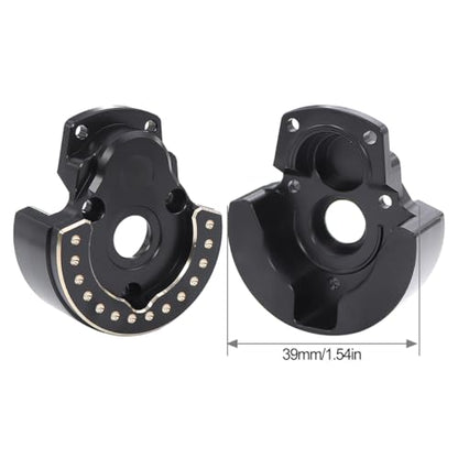 F10 Axle Brass Weights Steering Knuckles Front Rear Portal Cover for 1/10 RC Crawler Vanquish VRD VS4-10 Phoenix LCG Upgrade (Front Portal Cover:179g)