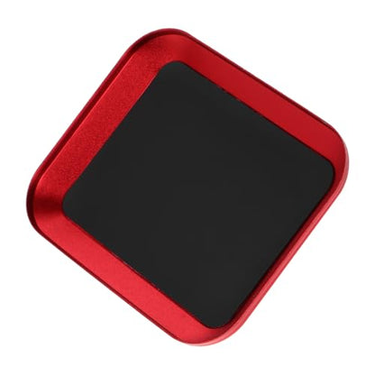 TEHAUX Aluminum Alloy Parts Tray for Screws Bolts Nuts Versatile Storage Plate for Rc Models Garage Crafts Precision Design Stylish Red