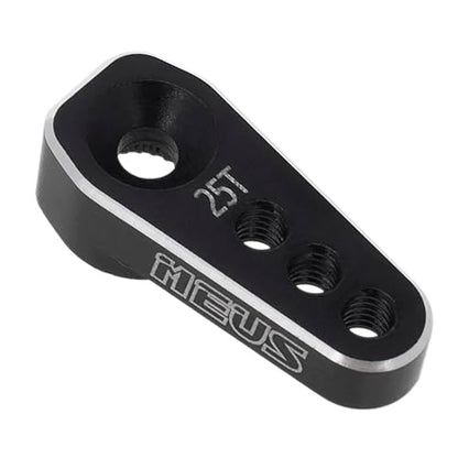 MEUS RACING TRX4M Servo Arm 25T Servo Horn for High Torque Micro Servo TRX4M 1/18 RC Crawler Upgrades Parts, 2pcs, Not for Stock Servo - size: TRX4M Servo Arm 2 Pack