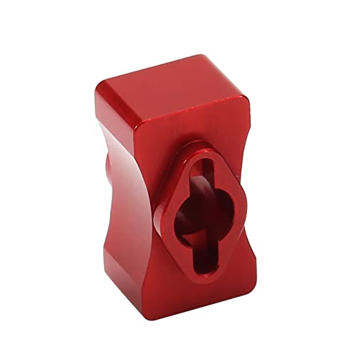 Metal Differential Posi Locker Spool Assembly RC Crawler Car Upgrade Parts for Team Associated DR10 Drag Race Car - color: Red