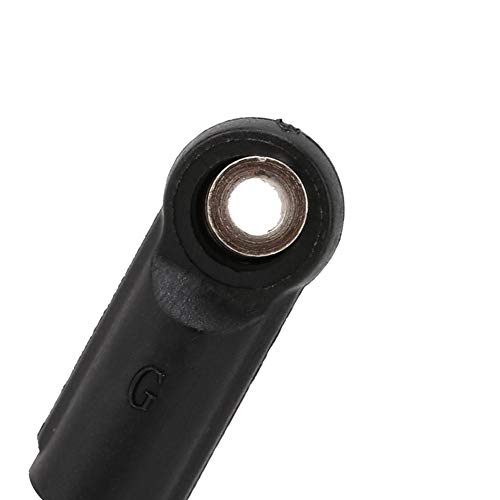 Dilwe 10PCS M4 Rod End Linkage Ball Fit for Axial SCX 1/10 RC Car Crawler RC Accessories, M4 Link Linkage Rod End Width Balls Joint Set RC Car Parts(Straight)