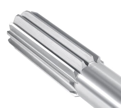 Accusize Industrial Tools 1-1/2'' H.S.S. M2 Straight Shank Straight Flute Chucking Reamer, Flute Length 3-1/2'', Oal 12-1/2'', Rh, 12 Flute, 5015-0340 | 1-1/2" HSS M2 Straight Shank Straight Flute Chucking Reamer, Flt Len 3-1/2", OAL 12-1/2", Right Hand C
