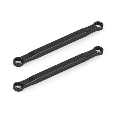 Aluminum High Clearance Chassis Links for 1/30 Axial SCX30 RC Crawler Car Upgrade Parts (Black) - color: Black