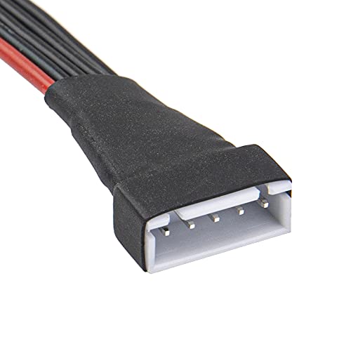 5Pcs ShareGoo 20CM JST-XH Balance Plug Charging Extension Wire Cable 22AWG for RC Car FPV Boat LiPo Battery Balance Charging (5Pin for 4S) - style: 5Pin for 4S