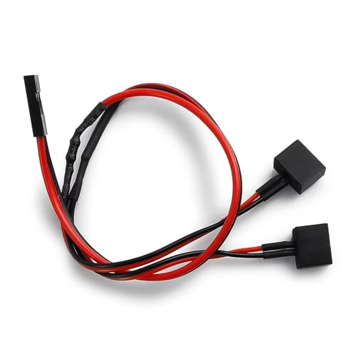 RC Cars Models For Axial For SCX24 AXI00006 For Bronco 1/24 2PCS Rear Tail Light Set Cable Harness RC Car Parts Tracked Vehicle Parts Upgrade And Replacement