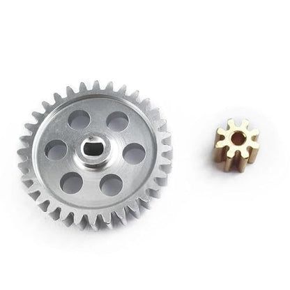 RC Gear Box for Axial SCX24 90081 AXI00001 002 004 005 006 Transmission Gearbox Gears and Motor Gear Set 32T and 8T 1/24 RC Crawler