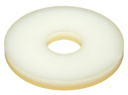 Hard-to-Find Fastener 014973171254 Specialty Nylon Washers, 0.380 x 1.250 x 0.125, Piece-10 - size: 0.380 x 1.250 x 0.125
