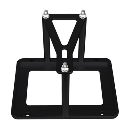 Universal Battery Tray Hold Down Trunk,Battery Relocation Box Billet Aluminum 551181 For Optima Race Racing Mount Red Yellow Blue Top 34M D34M 34 34R 34/78 D34 D34/78 - color: Black