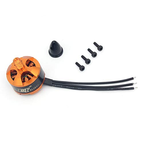 JMT Mini Multi-Rotor 1806 2400KV CW CCW Brushless Motor for DIY 2-3S 250 Mini Drone FPV CC3D 260 330 RC Quadcopter (CCW Black) - color: CCW Black