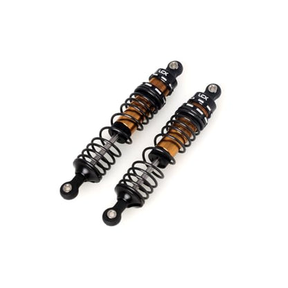LCX Racing 1/10th RC Crawler Car 2PCS 100mm Aluminum Suspension Shock Absorber for F150 R 4x4 TRX4 TRX6 SCX10 II III PRO Wraith RR10 UTB10 Capra Gen7 Gen8 Gen9, Upgrades Parts Accessories (Rear) - color: Rear