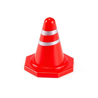20Pcs Simulated Traffic Cones, Mini Decoration Toys Traffic Road Cones for RC Crawler 1:16 1:18 1:24 RC Car SCX24 FCX24 TRX4M