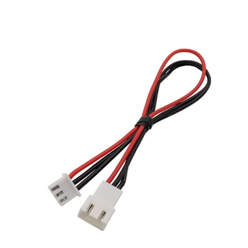 JST-XH 2S Balance Plug Extension Lead Wire 5PCS 22AWG 20CM Battery Balance Plug Cable for LiPo Battery Balance Charging Silicone Wire