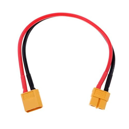 XT60 Female To Male XT60 12awg 14awg 150mm 300mm Silicone Wire Connector Plug Adapter Extended Cable For RC Car Lipo Battery Parts Replacement RC Upgrade Parts(14awg300mm) - size: 14awg300mm