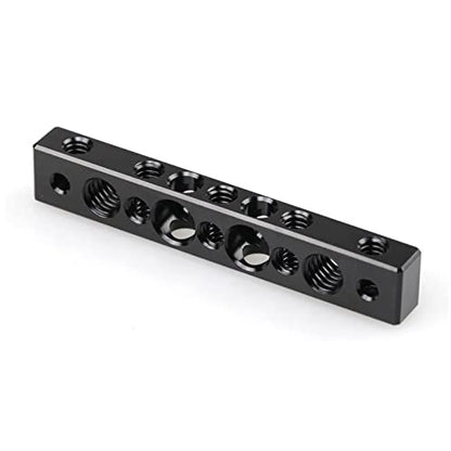 SmallRig Cheese Plate with Multiple Threaded Holes,Cheese Bar for Monitor Mount, DIY Camera Accessories - 1091