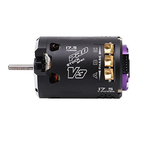 Changor 2300kv 540 V3 Sensored Brushless Motor with Low Internal Resistance for 1/10 1/12 RC Off Road Cars Aluminum