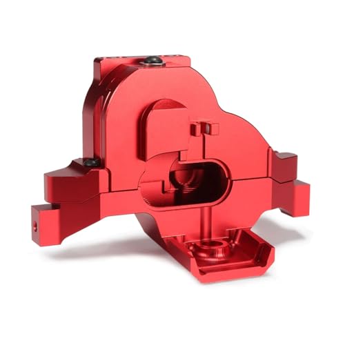 Aluminum Alloy Motor Plate Upper Spur Gear Cover for 1/10 RC Car Crawler TRX4 Chassis Bronco Defender Sport K5 TRX6 8290 Upgrade (Red Full Set) - color: Red Full Set