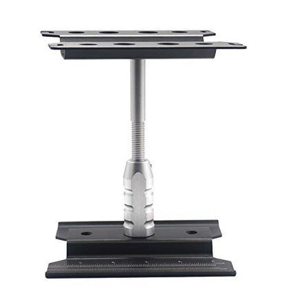 RC Aluminum Alloy Work Stand Repair Workstation 360 Degree Rotation Lift Compatible with Traxxas Axial SCX10 HSP HPI 1/8 1/10 1/12 Scale RC Truck Buggy Drift Car