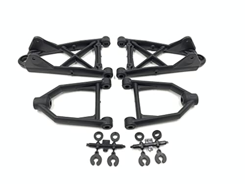 HPI Racing Arm 1/5 RC Parts Upper & Lower Front Suspension Arms Two Pairs for 85400 HPI Baja 5B/5SC/5T Upper & Lower Front Suspension Arm KM kingmotor ROVAN SY Racing Baja