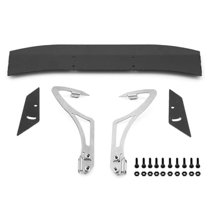 Metal Rear Wing for 1/10 RC On-Road Car, Metal Spoiler Upgrade, Tail Wing Metal Spoiler Decorative Upgrade Part for 1:10 RC Car