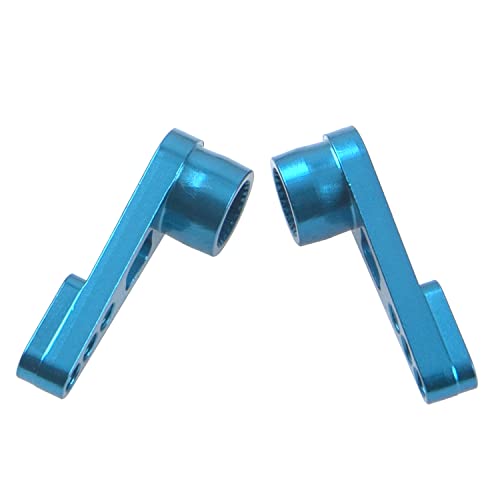 3Pack ShareGoo 25T Servo Horn Steering Arm Compatible with Futaba Savox HSP Power HD Servos Motor Compatible with Wltoys A949 A959-B A969 A979 K929 1/18 RC Car (Blue) - color: Blue
