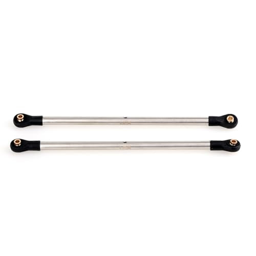 LCX Racing 1/10th RC Crawler Car Stainless Steel Rear Upper Link Set for Losi 1/10 F100 Rey 2.0 4x4, Upgrades Parts Accessories