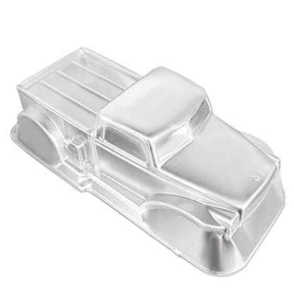 Axial 1/24 RC Crawler Plastic Clear Body Shell for SCX24 AXI90081 AXI00004 DIY Upgrades - color: Scx24 Plastic Clear Body Shell Axi00004