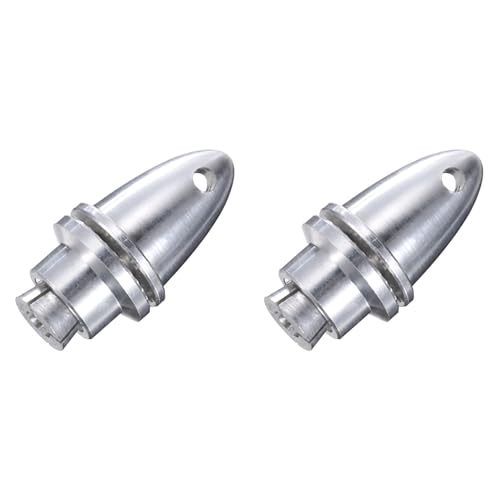 MECCANIXITY RC Plane Airplane Spinners Propeller Adapter, 3mm Extrusion Propeller Adapter Saver for Shaft Brushless Motor Speed Controllers, Pack of 2 - size: 3mm