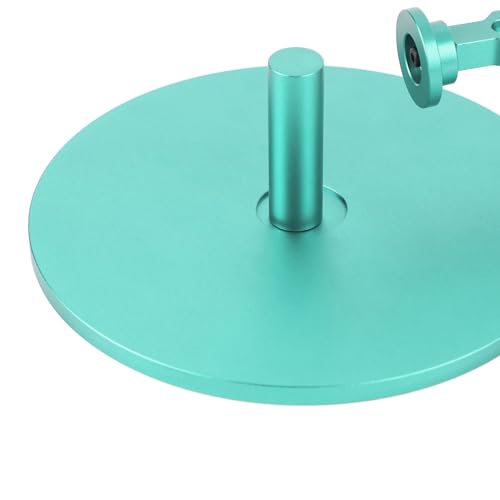 RC Tire Gluing Tool with Adjustable Roller | Metal Cementing Helper for 1/18-1/8 Scale RC Trucks, Multifunctional Car Wheel Adhesive Applicator in Blue (Cyan) - color: Cyan