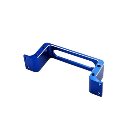1PC RC Airplane Aluminum Alloy Servo Mounting Bracket Fixed Frame for RC Plane Helicopter Boat DIY Model Toy Fixed Wing Parts (Blue) - color: Blue