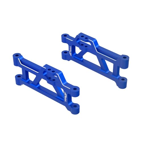 Alum Rear Lower Suspension a Arm for 1/16 Mini Maxx 4WD RTR RC Car Truck-107154-1 Upgrades Part Blue - color: Blue