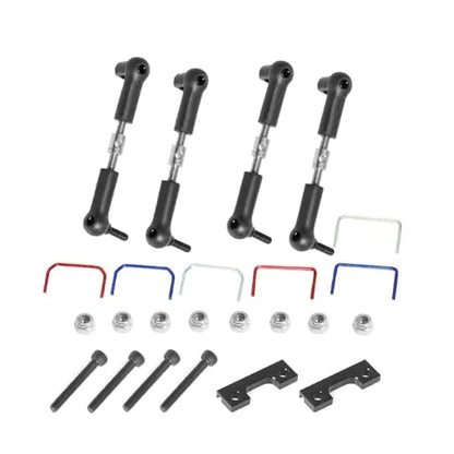 for Traxxas for Slash for E-Revo 1/16 Front and Rear Wide Sway Bar Anti Roll Bar Kit RC Car Upgrade Parts Accessories RC Car Upgrade Part