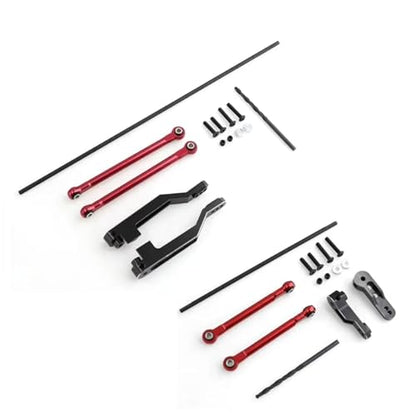 RC Car Repair Kit for UDR for Traxxas RC Car Metal Front Rear Sway Bar Set Anti-Roll Stabilizer Improved Handling Stability Upgrade Replacement Parts(1set) - color: 1set