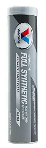 Valvoline Moly-Fortified Gray Full Synthetic Grease 14.1 OZ Cartridge - size: 14.1 OZ Cartridge