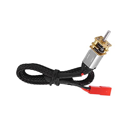 N20 DC Geared Motor, 300 RPM Speed Reduction, RC Car Motor, Compact Size for DIY Hobbyists, Small-Scale, and Robotics Projects