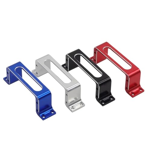 1PC RC Airplane Aluminum Alloy Servo Mounting Bracket Fixed Frame for RC Plane Helicopter Boat DIY Model Toy Fixed Wing Parts (Red) - color: Red