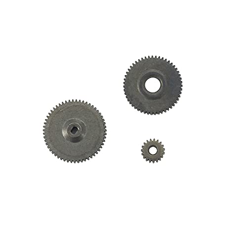 Metal Transmission Gear Set for 1/24 RC Car Crawler Gearbox Replacement Accessories for Axial SCX24 90081 Spare Part Part Accessories