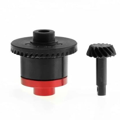 39T/15 RC Diff Gear Set Compatible for Traxxas 1/16 E-Revo,Slash,Summit,Rally Upgrades Part Steel 39T Main Gear with 15T Pinion Gear
