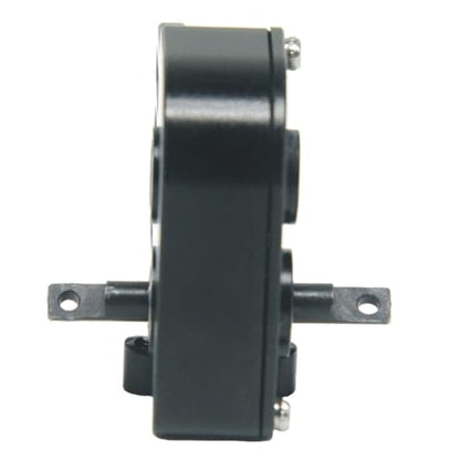 Hobby Aluminum DIY Gear Box Gearbox Transmission for SCX24 RC Parts Upgrade Parts (Black) - color: Black