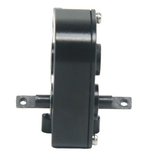 Hobby Aluminum DIY Gear Box Gearbox Transmission for SCX24 RC Parts Upgrade Parts (Black) - color: Black