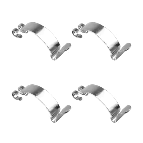 4PCS Car Air Filter Clips, Vehicle Airing Filter Intake Cleaner Housing Box Lid Spring Clamp, Automotive Airs Cleaner Cover Retaining Clip Replacement Accessories, Universal Fit