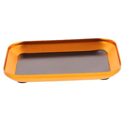 Zerodeko RC Screw Tray Aluminum Alloy Tool for Model Repair Metal Parts Organizer Compatible RC Cars and Drones Sturdy Storage Bowl for Screws and Nuts
