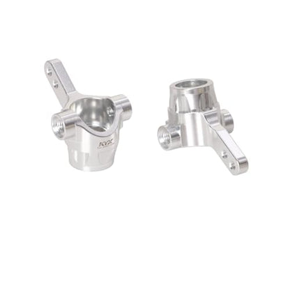 KYX Racing Aluminum Front Steering Knuckles Upgrades Parts Accessories for 1/10 Rc Crawler Tamiya Hotshot II