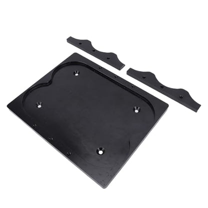 Battery Billet Pallet Battery Tray Battery Mount 6061-T6 Aluminum Alloy Anodized Universal Replacement for Optima 34 78 Batteries with High Strength Secure Installation