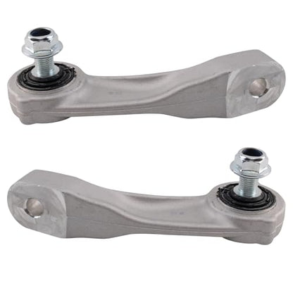 TRQ Front Driver and Passenger Side Sway Bar Link Set Compatible with 15-21 Mercedes-Benz C300 RWD 16-18 C350e RWD 15-21 C63 AMG C63 AMG S 19-20 CLS450 17-19 E300 20-21 E350 - style: PSA19881