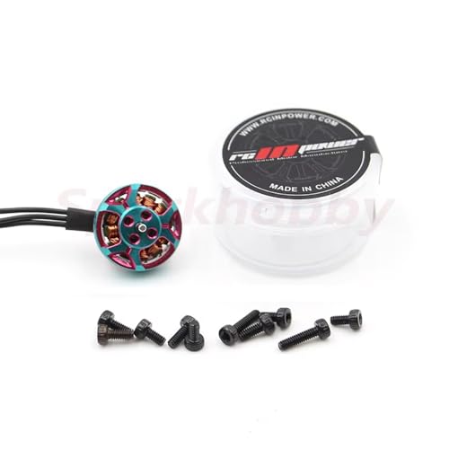 GTS V3 1303 6000KV 8000KV 2~4S Lipo Mini PFV for RCINPower Brushless Motor for RC 2~3inch Propeller Cinewhoop Freestyle Drone Parts (1PC 1303 6000KV) - style: 1PC 1303 6000KV