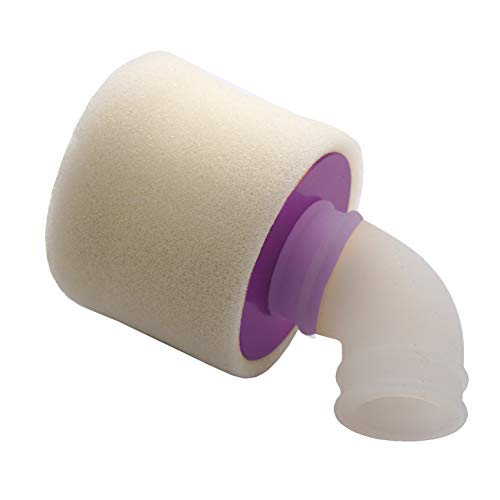 Share Goo Alloy Capped Air Filter with Sponge Compatible with HSP Axial HPI Traxxas Himoto Redcat Losi 1/8 RC Hobby Model Nitro Car Buggy Truck (Purple) - color: Purple