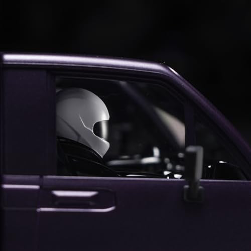 INJORA IR60 Hard Body with Interior & Bed Cage for 1/10 RC Crawler (Purple) - color: Purple
