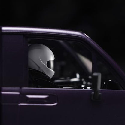 INJORA IR60 Hard Body with Interior & Bed Cage for 1/10 RC Crawler (Purple) - color: Purple