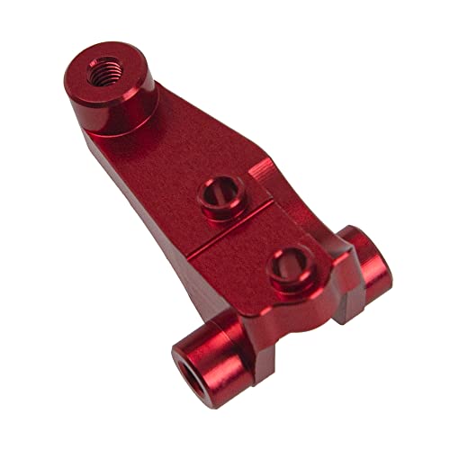 Aluminum Alloy Axle Mount Set Suspension Links Stand Compatible with TRX-4 TRX-6 8227 1/10 RC Crawler Car Upgrade Parts (Red) - color: Red